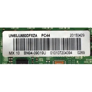 MAIN / SAMSUNG BN94-09019U / BN97-09272B / BN41-02344B / SUSTITUTAS BN94-08935A / BN94-10056P / BN94-10520N / BN94-08744R / MODELO UN60JU650DFXZA HD01 / PANEL CY-GJ060HGSV1H	